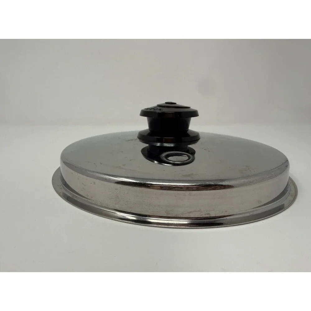Saladmaster Vapo Steam Vented Lid Only Replacement 7.75” Stainless Steel